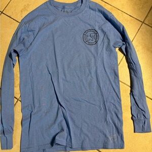 Puppy Love Blue Long Sleeve Tee
